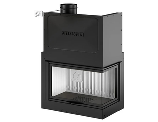 Угловая каминная топка Piazzetta MA 283 SL SX стекло справа ...