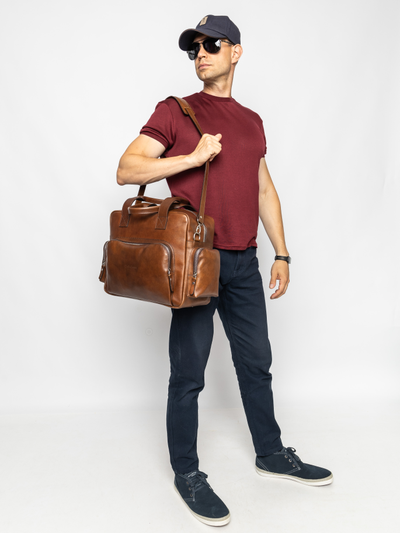 Сумка для ноутбука Rotelle brown (арт. 1026-63)