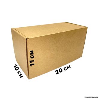 Коробка 20 x 10 x 11 см Бурый