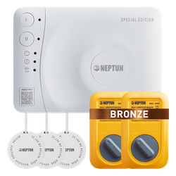 Комплект Neptun Special Edition, Умный проводной 2 крана 3/4 Bronze