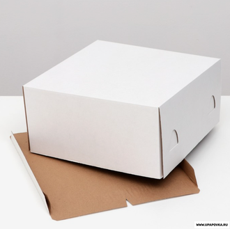 Коробка для торта 28 х 28 х 14 см