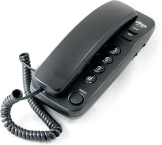 Проводной телефон RITMIX RT-100 (черный)
