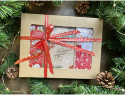 Набор с лентой "Новогодняя коллекция" 3х50г