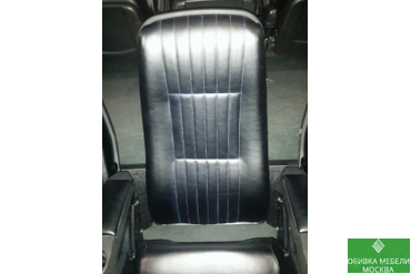 Обивка эко-кожа в кинозале