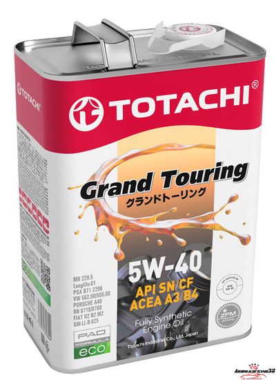 TOTACHI Grand Touring SN 5W-40 4л