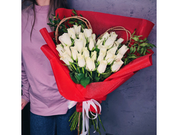 Доставка цветов в Волгограде - FLOWER34.RU - Букет из белых роз "Тебе одной"
