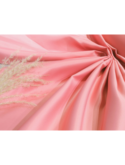 Атлас матовый КОРАЛЛОВЫЙ арт. 25