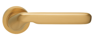 Дверные ручки Morelli Luxury NIRVANA OSA Цвет - Матовое золото