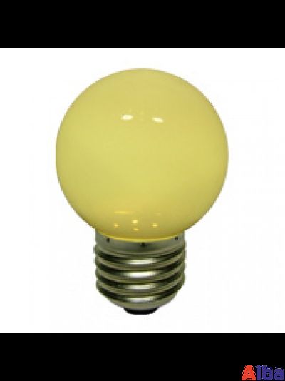 Уличная лампа для Белт-лайта Е27, 1 Вт, d=45 мм, ТЕПЛ. БЕЛАЯ