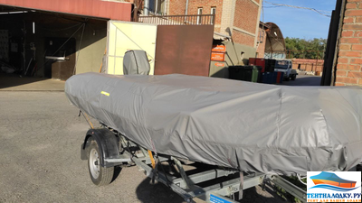 Тент на лодку Polar Bird модель PB-420E 2020 г.  пол-стеклокомпозит