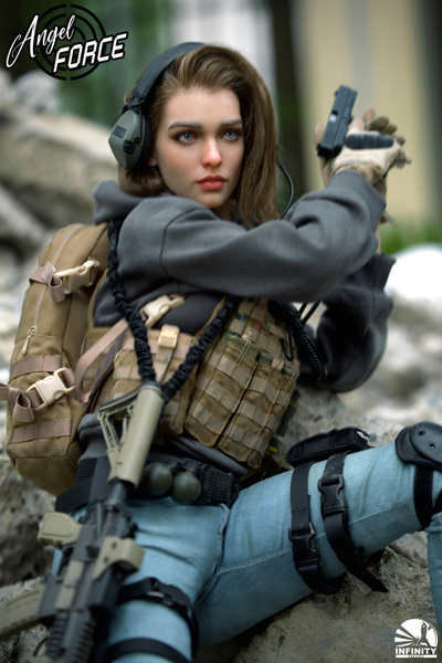 Боевая подруга Мия - Коллекционная ФИГУРКА 1/3 scale Angel Force MIA (GJKD0001) - Infinity Studio