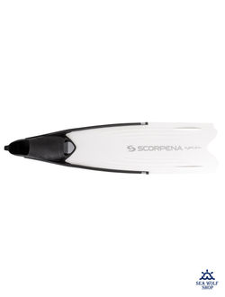 Ласты длинные 41/42 разборные Scorpena F1 Apnea бел.