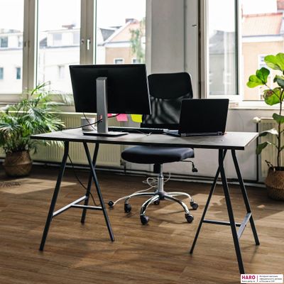 Ламинат Haro Tritty 200 Gran Via Aqua Дуб Элеганза Дымчатый 542059 33 класс толщина 8 мм с фаской 2.68 м2