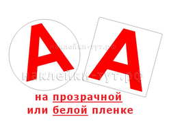 Знак буква Пиктограмма «А» наклейка SES A-2 на пленке на аварийный светильник купить от 1 руб. оптом