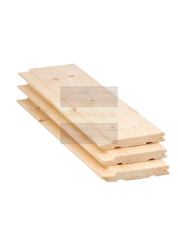 Вагонка Евро хвойная 96х13 (Софлайн) категория "А"