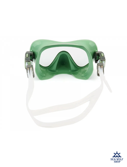 Маска для дайвинга Sargan "АГИДЕЛЬ KIDS" детская зеленый силикон