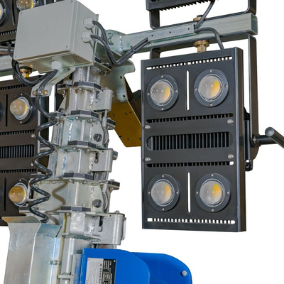 Мачта осветительная Light-Techno LT45 (LED 4х500 9 метров) с двигателем Yangdong