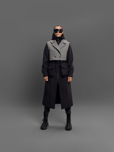 Плащ B-Color-UP-Tree Черный