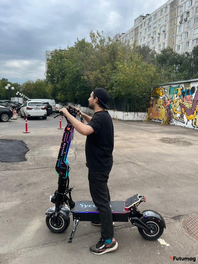 ЭЛЕКТРОСАМОКАТ Syccyba Pantera 3.0 72v 50 ah