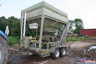 Передвижная вальцовая плющилка влажного зерна ROmiLL М2