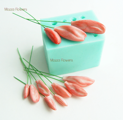 "Бутоны фрезии" силиконовый молд .