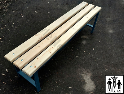 Скамейка для раздевалки 1,5м кушетка