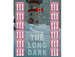 Календарь настенный The Long Dark, Лонг Дарк №7