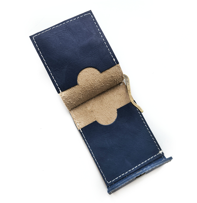 Портмоне-зажим с принтом "Кот в шарфе"