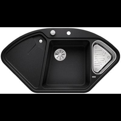 Мойка Blanco DELTA II-F SILGRANIT c кл.-авт. InFino, 523670