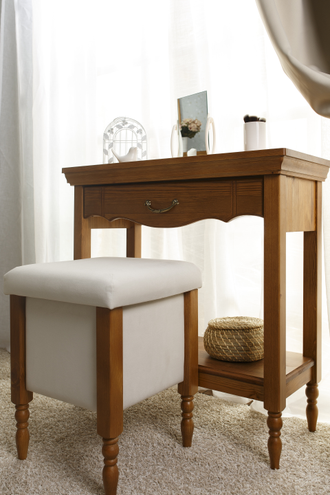 Консоль Айно один ящик из массива сосны 77 х 33,5 х 78 см