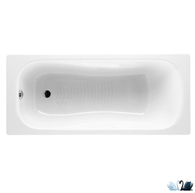 Ванна чугунная Roca Malibu 231060000 160 х 75 см, прямоугольной формы, без отверстий для ручек