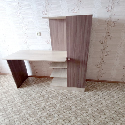 Стол компьютерный Квартет-6 (белый) ТЭКС