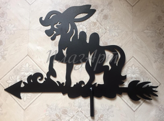 Флюгер на крышу Конек-Горбунок