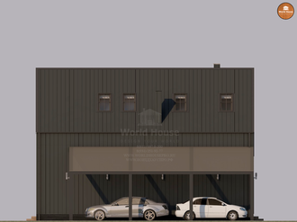 Проект дома в стиле Барнхаус | Амбарный дом. Проект №183