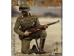 Купить онлайн коллекционную фигурку солдата Африканского корпуса (WWII Afrika Korpsthe wehrmacht)