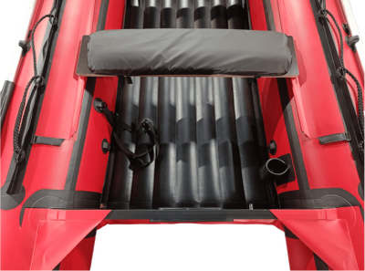 Моторная лодка ДИКИЙ 380 НДНД красный