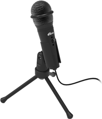 Микрофон проводной Ritmix RDM-120 (черный)