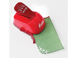 Дырокол фигурный угловой "Узоры", диаметр вырезной фигуры 38 мм, ОСТРОВ СОКРОВИЩ