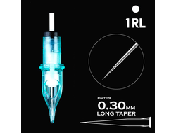 1 RLLT / 0,30mm - Round Liner Long Taper "Aurora Gen 2"