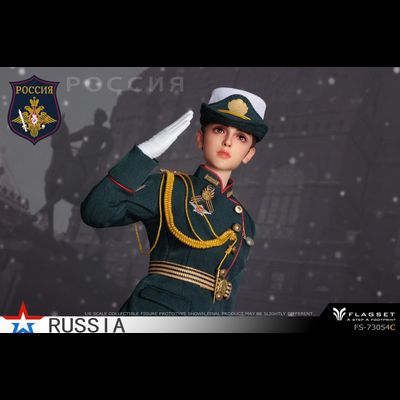 ПРЕДЗАКАЗ - Курсантка военного университета ВС РФ - Коллекционная ФИГУРКА 1/6 Russian female soldiers Aerospace Forces (FS-73054C) - FLAGSET ?ЦЕНА: 18900 РУБ.?
