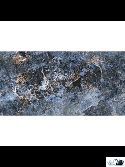 Керамогранит Fusure Ceramic SS12055 60х120 см синий глянцевый