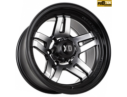 Комплект дисков R16 9,0J ET-30 6*139,7 Sakura Wheels R3917 Черный с полировкой (№ 333)