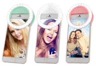 СВЕТОДИОДНОЕ КОЛЬЦО ДЛЯ СЕЛФИ SELFIE RING ОПТОМ