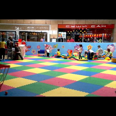 Мягкий пол для детской игровой комнаты 1x1м.