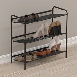 ЗМИ107 Подставка для обуви "Женева-23". Размер: 650*600*260