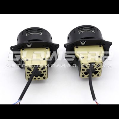 Билед модули Aozoom МИНИ-Q1 3.0 дюйма, 2 чипа, 5500K, 12V, 53W/62W, крепление 3R