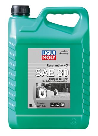 Масло моторное Liqui Moly 4T Rasenmaher-Oil SAE 30 (минеральное) для газонокосилок - 5 Л (1266)