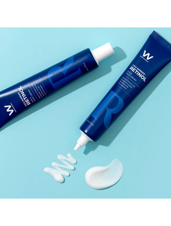 Омолаживающий крем с ретинолом и центеллой Wonjin Effect Eye&Face Cica Barrier Retinol Cream 50 гр