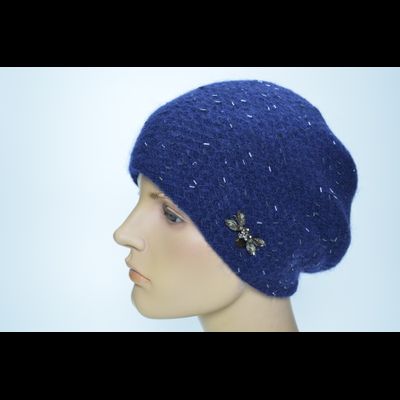 Vizio Италия 1355 берет синий осень зима 2024 - 2025