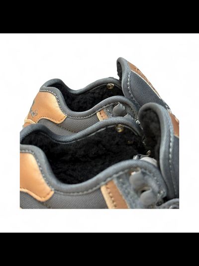 New Balance 574 Encap Grey Gold С Мехом